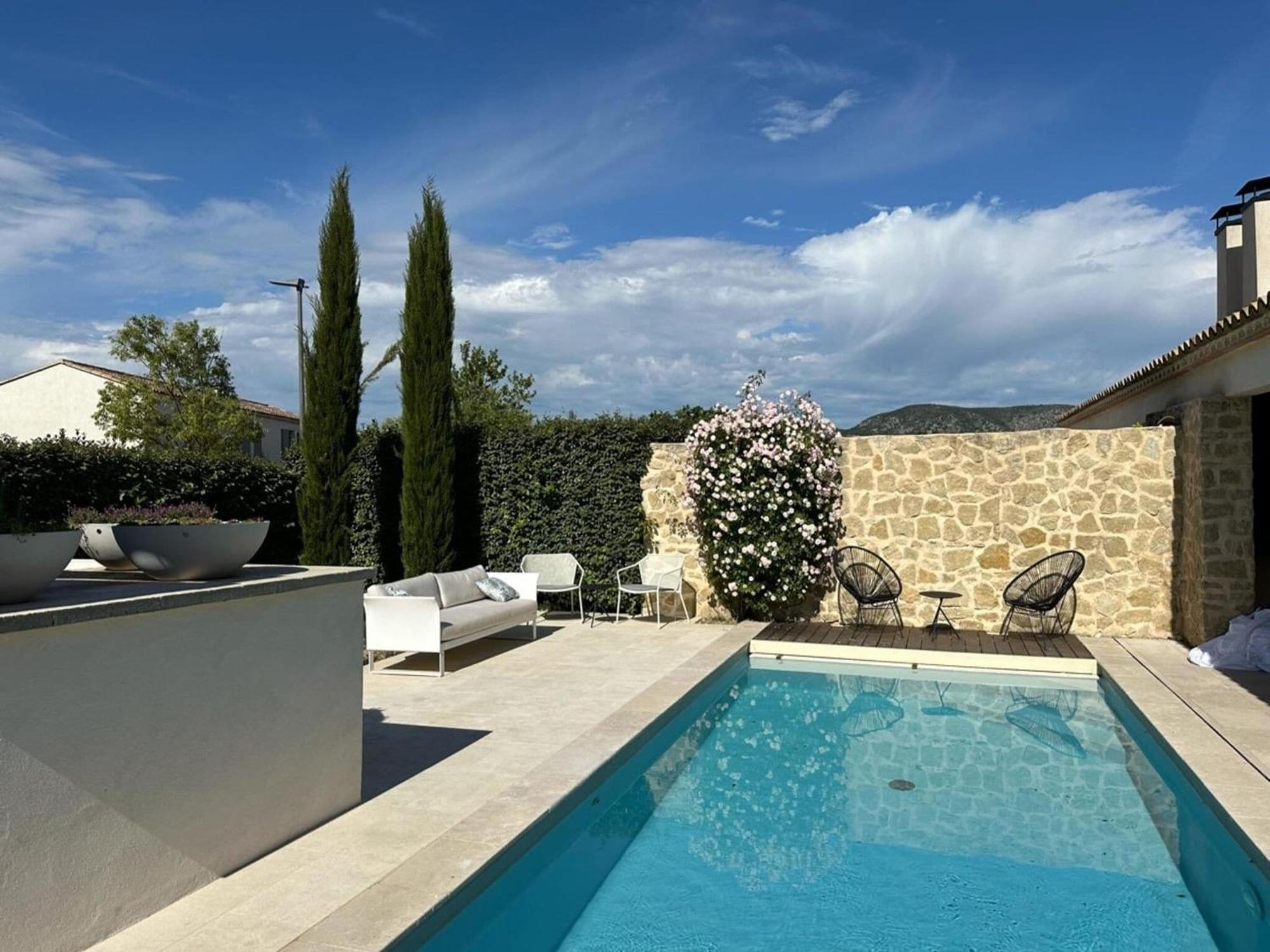 Modern Villa With Private Pool In Malauc N Malaucène Exteriör bild